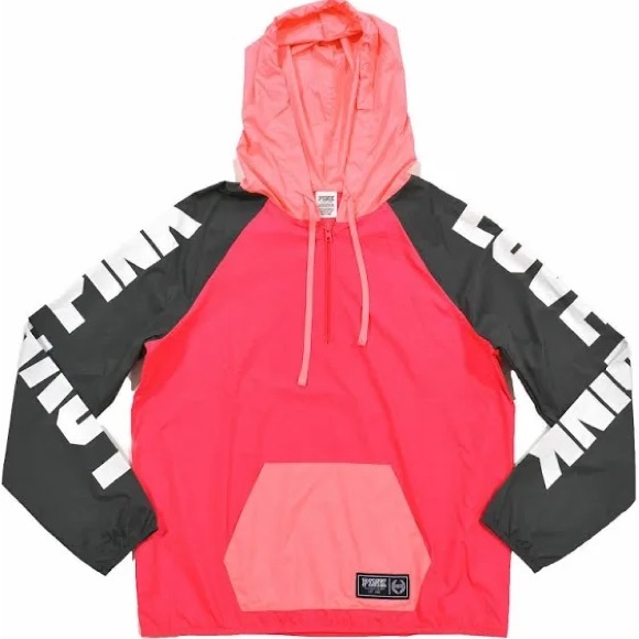 NWT Victoria’s Secret PINK Anorak Windbreaker Jacket | Size XS/S - Picture 5 of 15